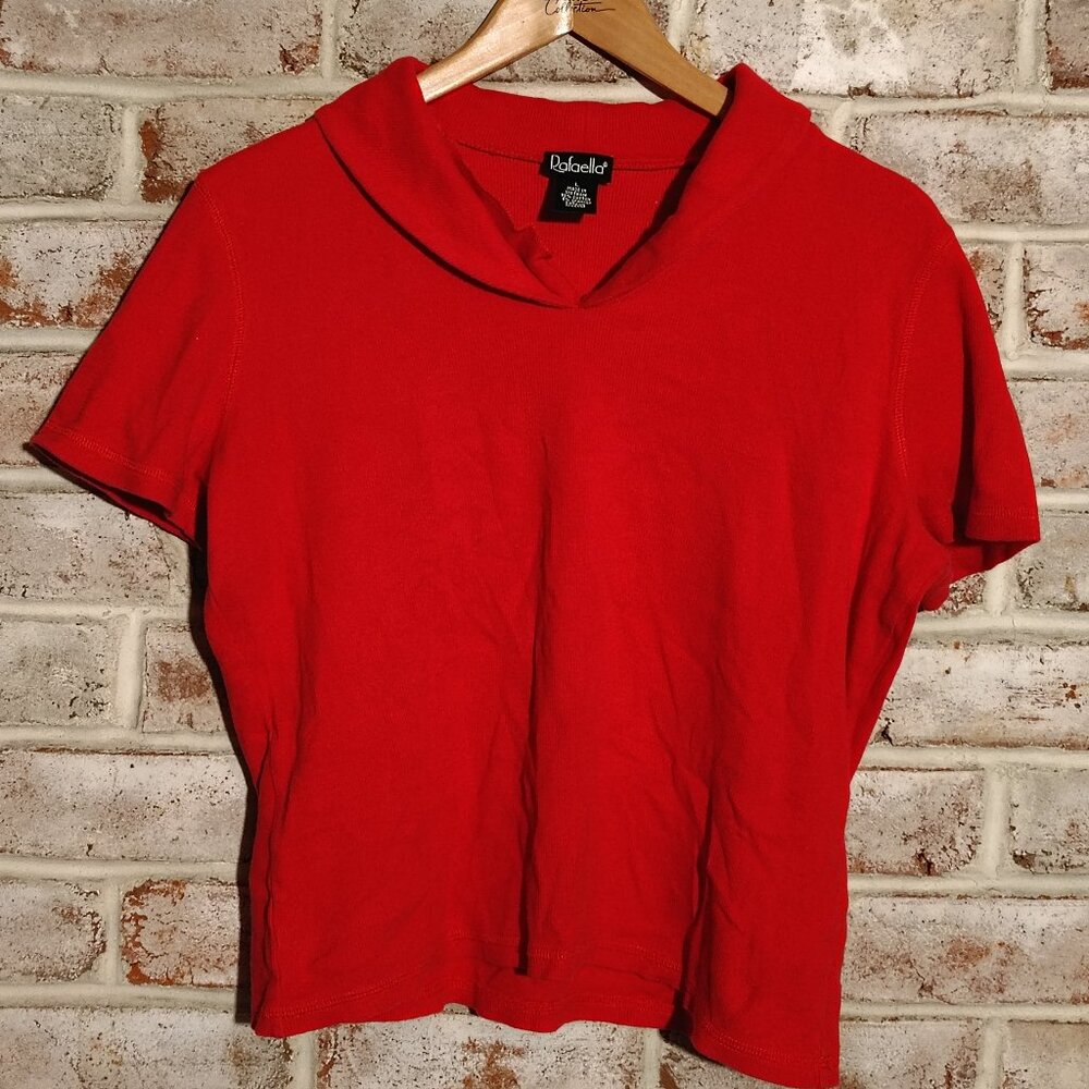 Rafaella Red Top - Large